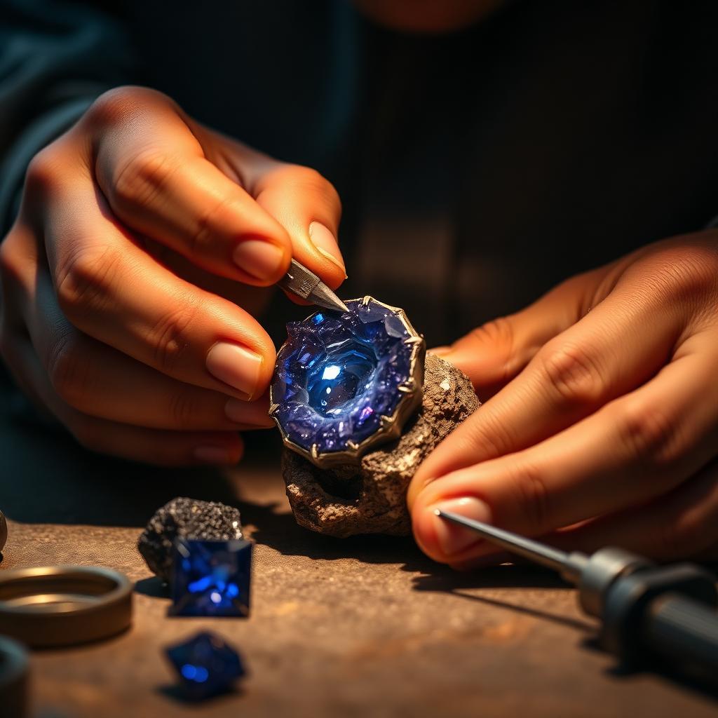 Cut in Ceylon by hand
